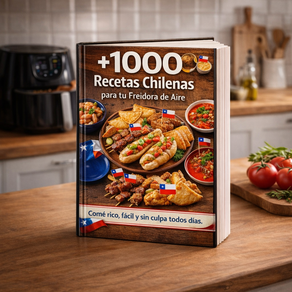 EBOOK: +1000 Recetas Chilenas para Freidora de Aire